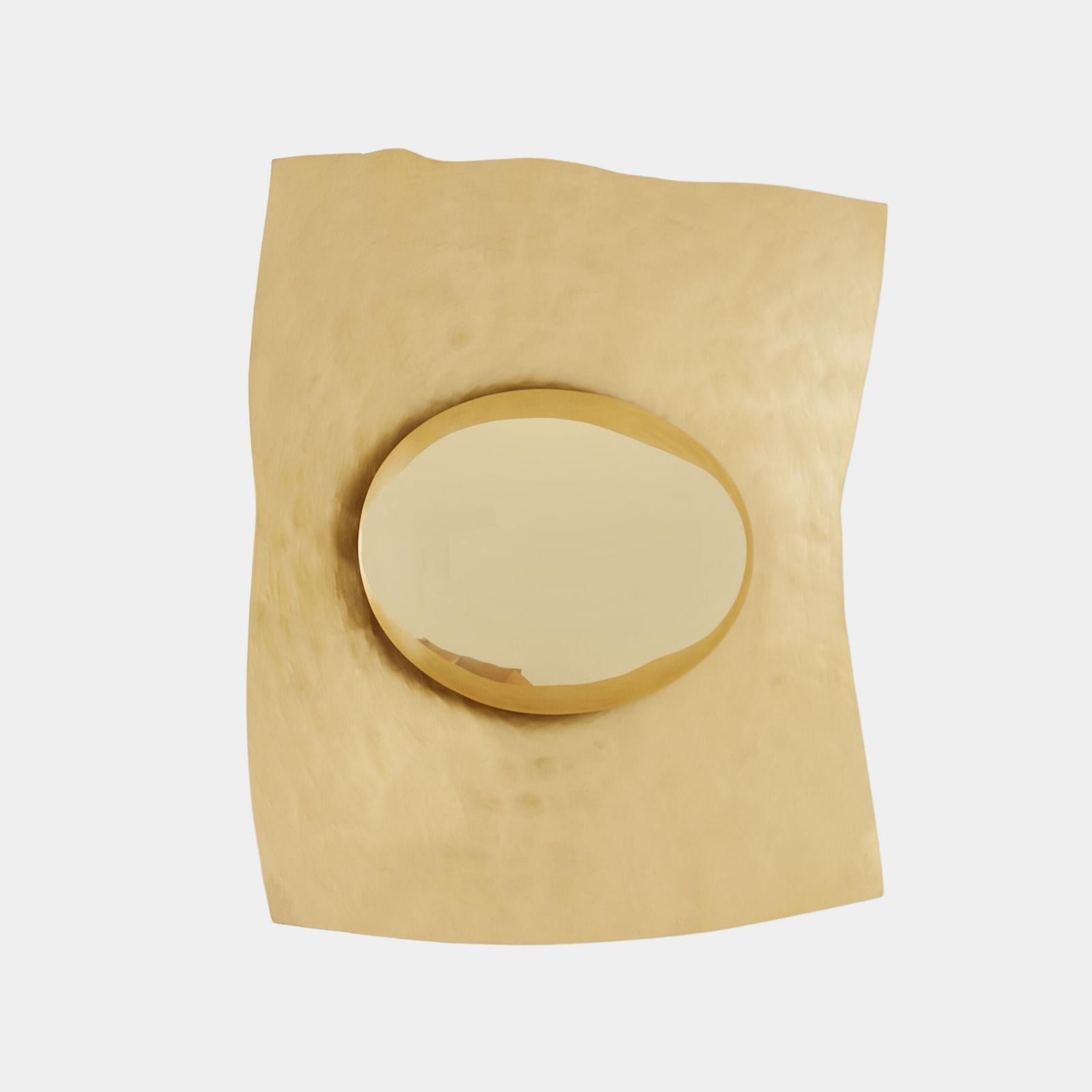 Global Views Sunrise Brass Wall Sconce