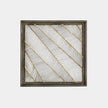 Global Views Shaddox Natural Iron and Smokey Bronze Wall Panel