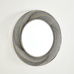 Global Views Whip Iron & Braised Brass Wire Mirror