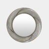 Global Views Whip Iron & Braised Brass Wire Mirror