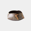Global Views Pleated Armor Antique Gunmetal Bowl