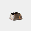 Global Views Pleated Armor Antique Gunmetal Bowl