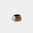 Global Views Pleated Armor Antique Gunmetal Bowl