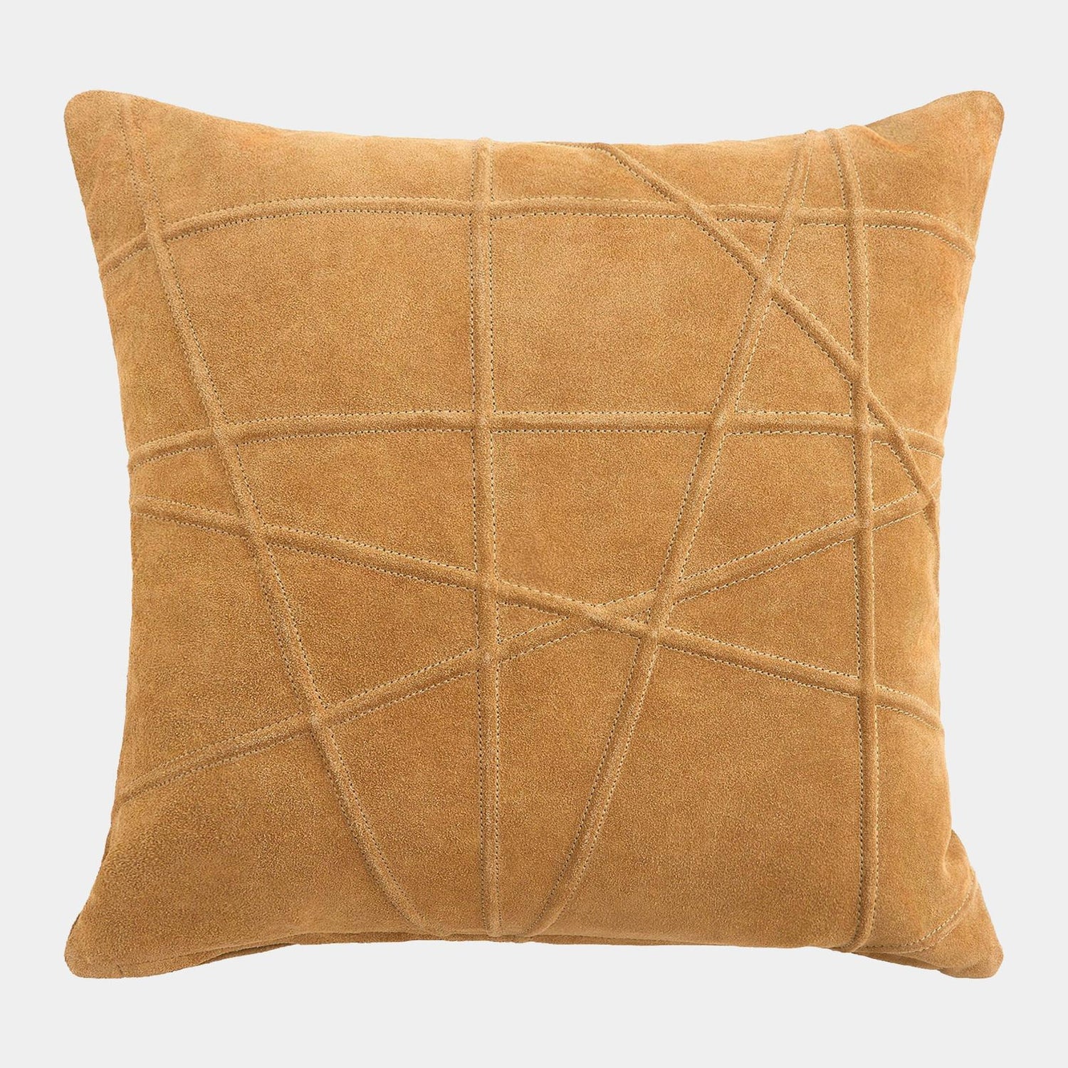 Global Views Crossroads Suede Pillow