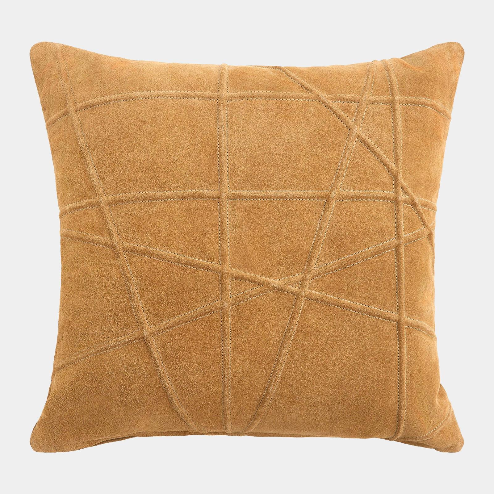 Global Views Crossroads Suede Pillow