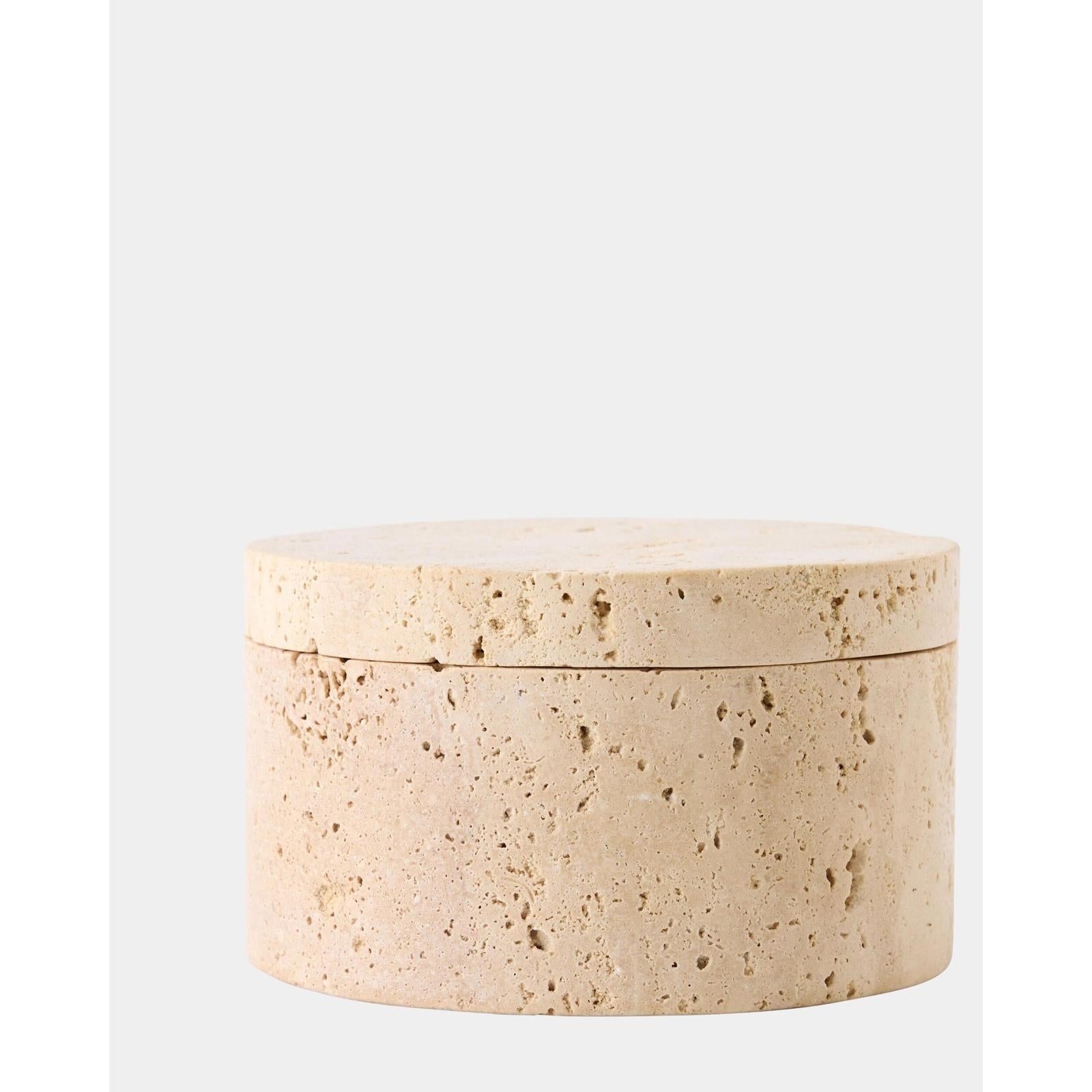 Global Views Girare Travertine Box