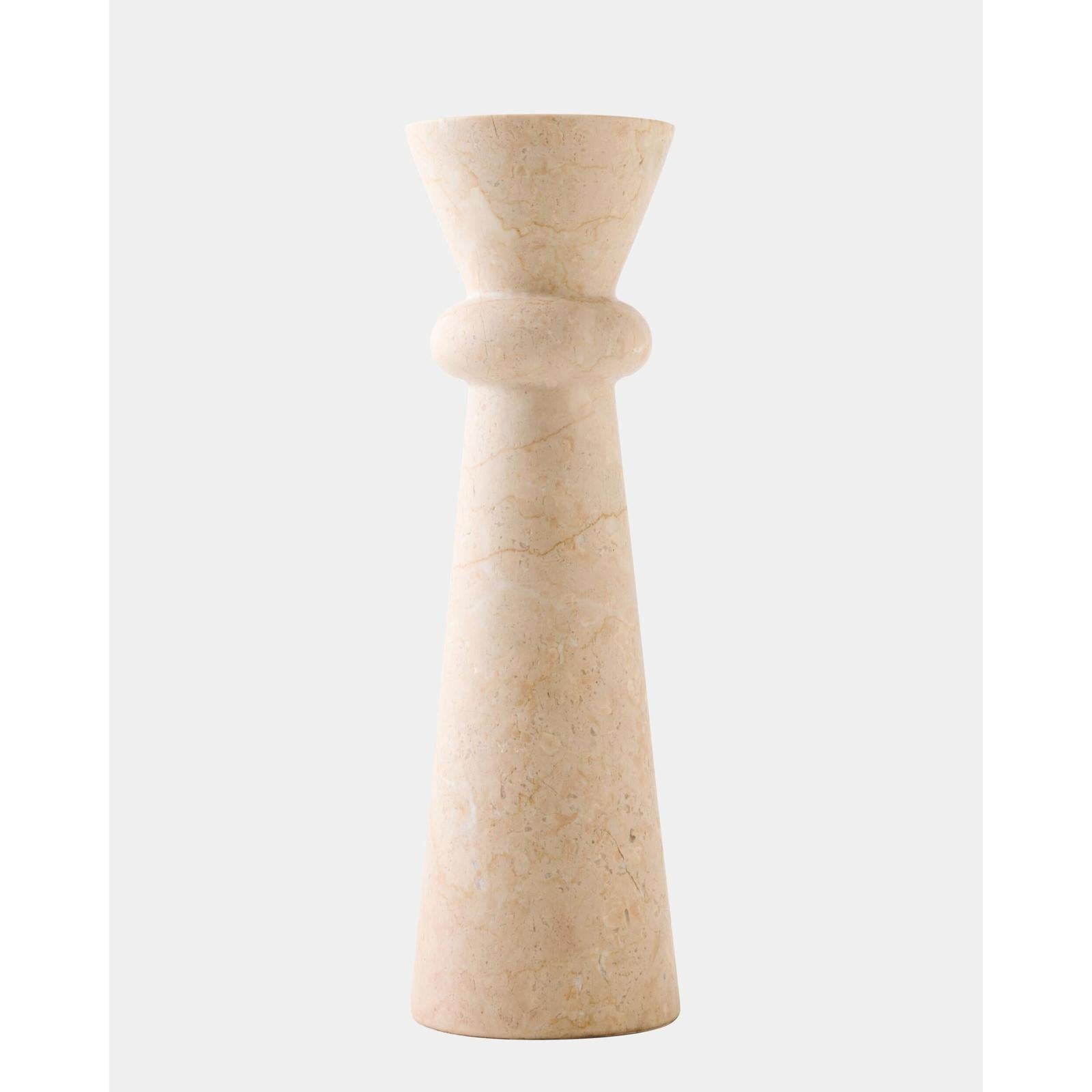 Global Views Botticino Candle Holder