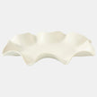 Global Views Frill White Tray