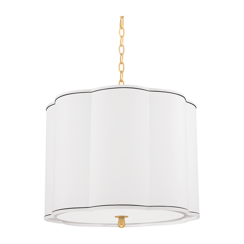 Hudson Valley Lighting Sweeny 4 Light 20 inch Pendant Ceiling Light