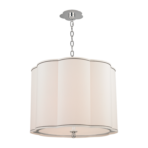 Hudson Valley Lighting Sweeny 4 Light 20 inch Pendant Ceiling Light