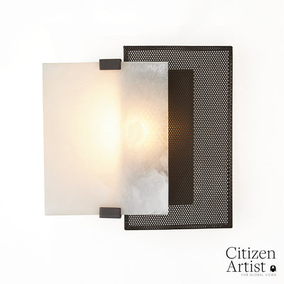 Citizen Artist for Global Views Bronze Selene Sconce Clearance