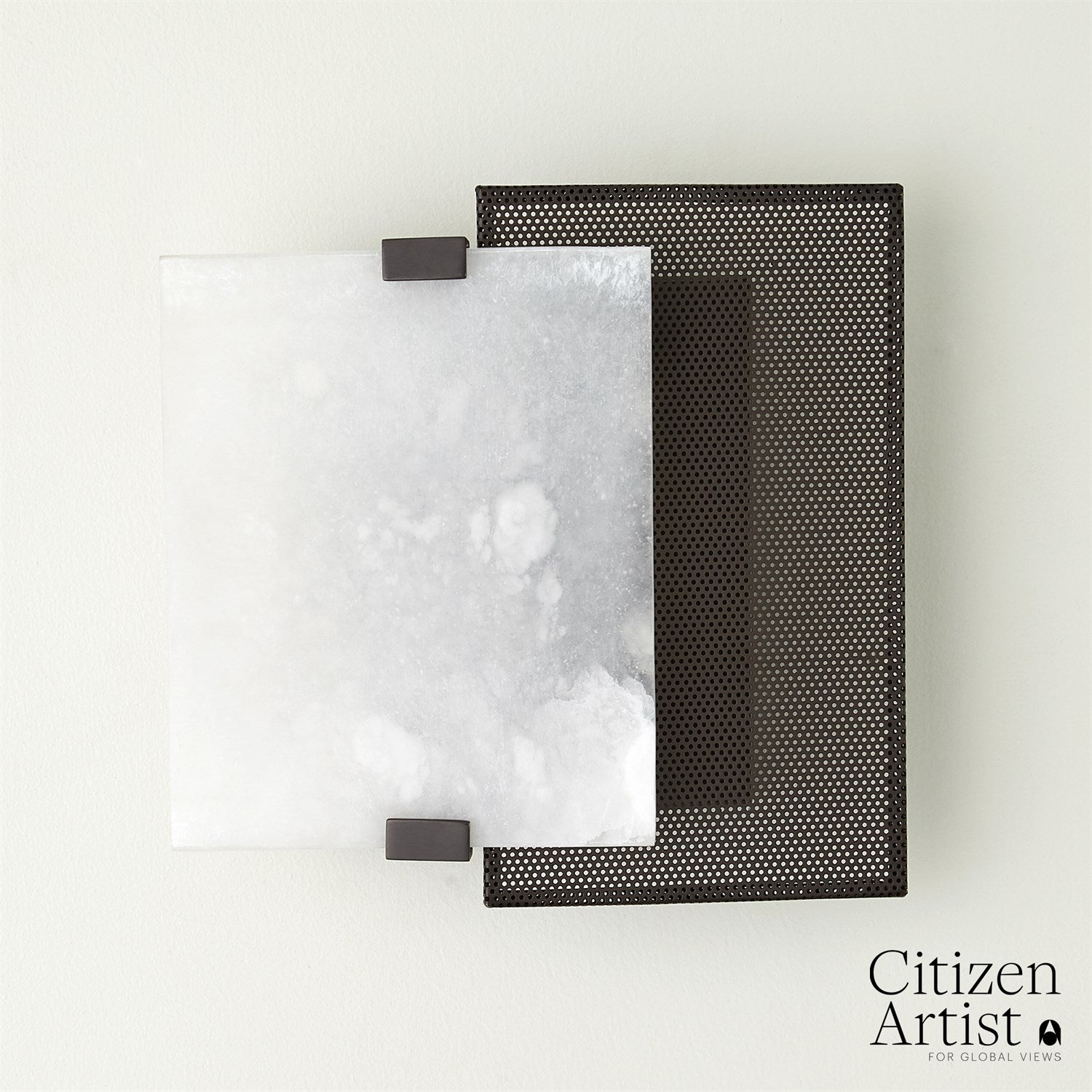 Citizen Artist for Global Views Bronze Selene Sconce DSC