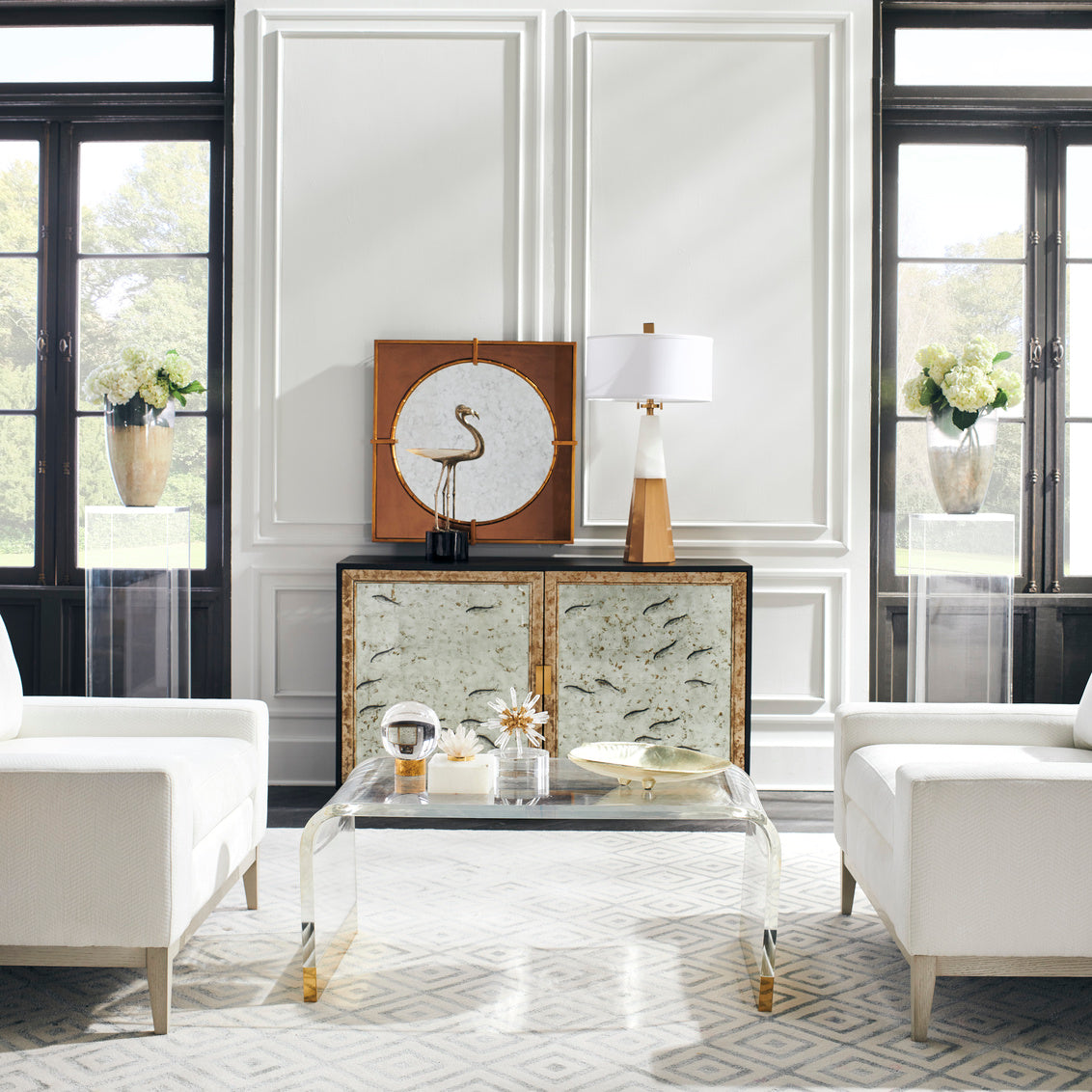 Chelsea House Flamingo Centerpiece