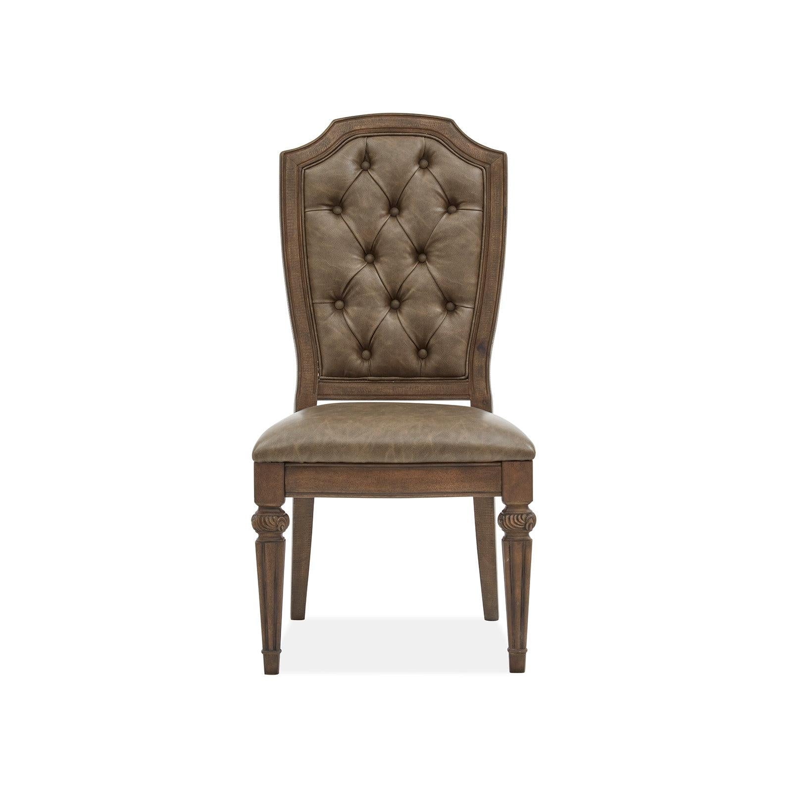 Magnussen Home Durango Willadeene Brown Side Chair Set of 2