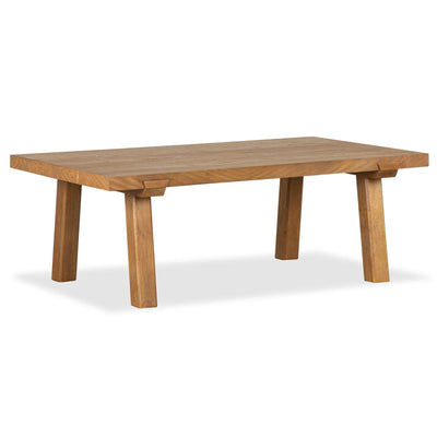 Magnussen Home Lindon Belgian Wheat Rectangular Cocktail Table