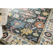 Feizy Springfield 8A47F Traditional Floral & Botanical, Gray/Ivory/Blue, 12' x 15' Rug