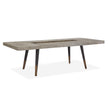 Magnussen Home Ryker Nocturn Black & Coventry Grey Dining Table