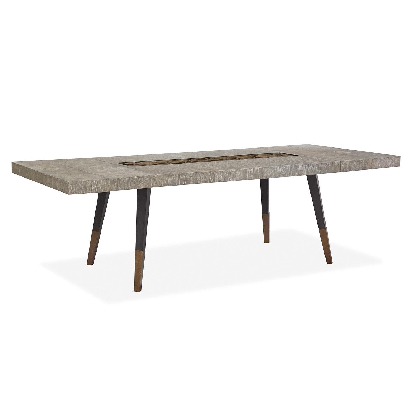 Magnussen Home Ryker Nocturn Black & Coventry Grey Dining Table