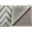 Feizy Wallace 8A42F Modern Geometric Rug in Gray/Ivory