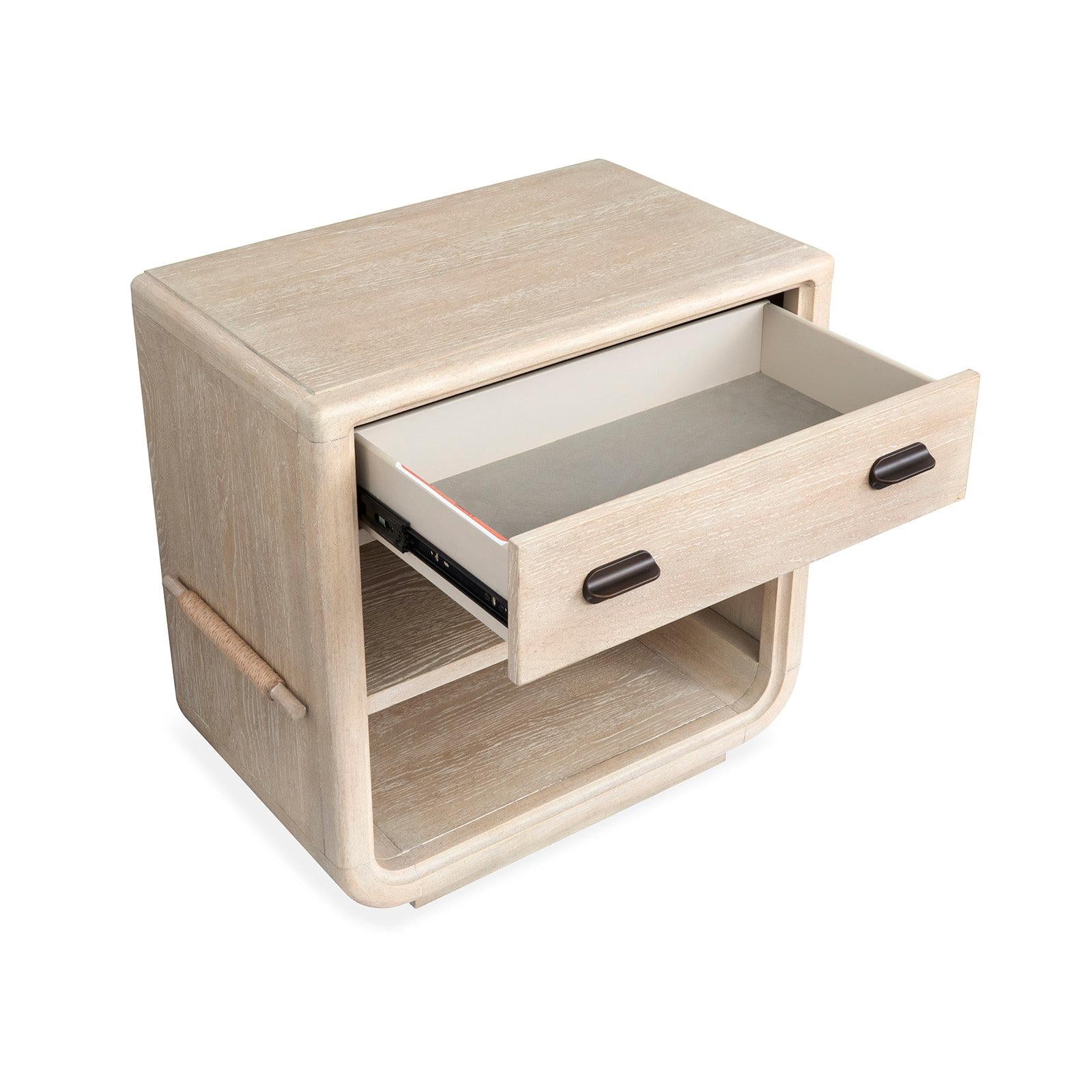 Salt Life Home Sunset Cove Sanibel Brown Open Nightstand