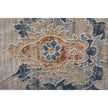 Feizy Pasha 39M9F Transitional Floral & Botanical in Taupe/Ivory/Blue