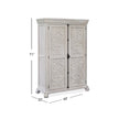 Magnussen Home Bronwyn Alabaster Armoire