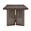 Magnussen Home Kavanaugh Weathered Kona Brown Rectangular Dining Table