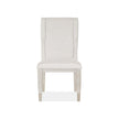 Magnussen Home Lenox Acadia White Upholstered Host Chair Set of 2