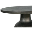 Magnussen Home Bosley Coffee Bean Round Cocktail Table