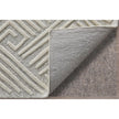 Feizy Enzo 8737F Transitional Geometric Rug in Tan/Ivory