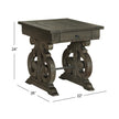 Magnussen Home Bellamy Peppercorn Rectangular End Table