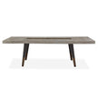 Magnussen Home Ryker Nocturn Black & Coventry Grey Dining Table