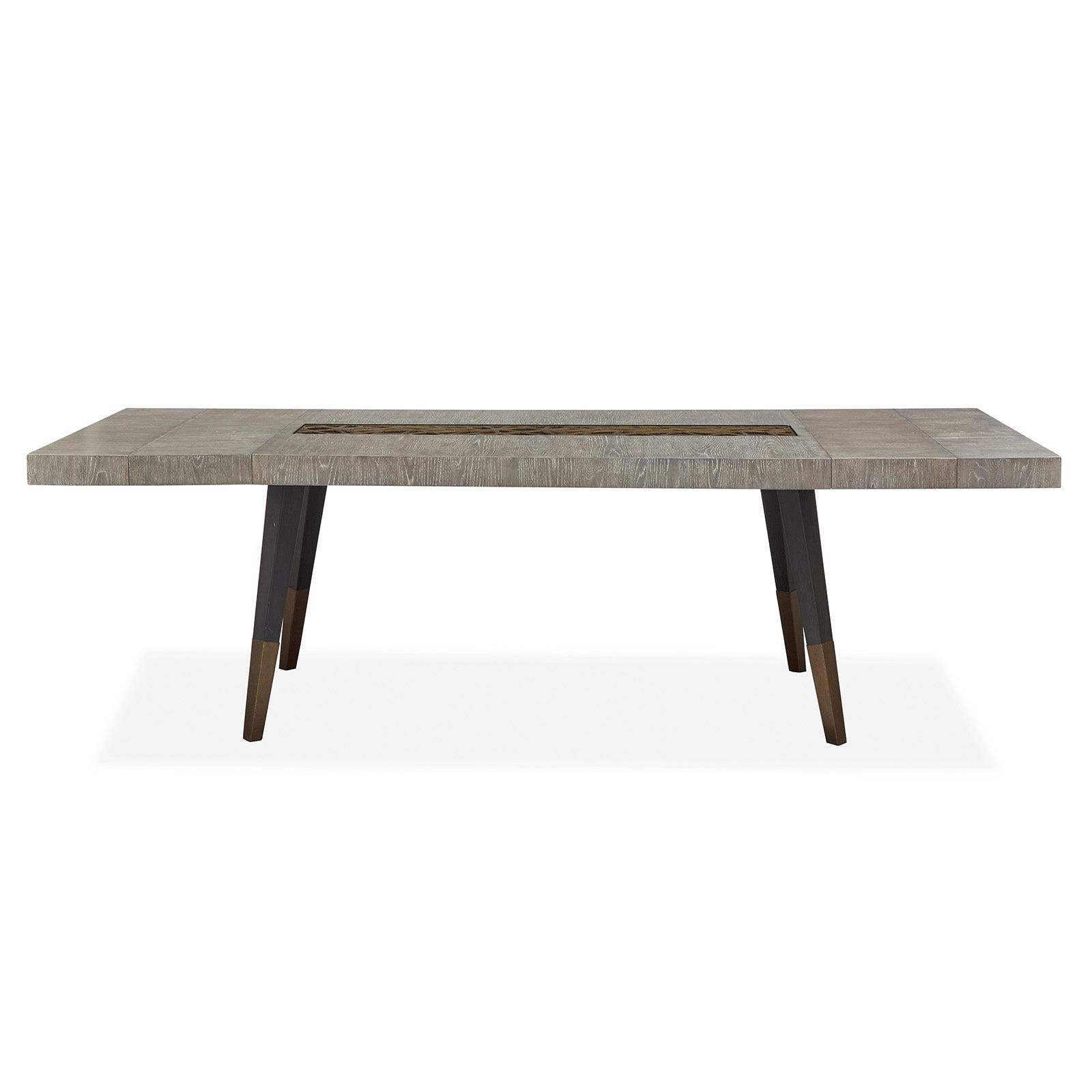 Magnussen Home Ryker Nocturn Black & Coventry Grey Dining Table