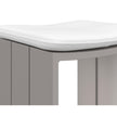 Sunpan Verin White Barstool Clearance