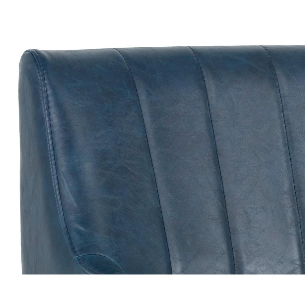 Sunpan Wolfe Blue Lounge Chair