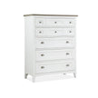 Magnussen Home Heron Cove Chalk White & Dovetail Grey Chest