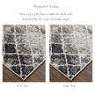 Feizy Kano 3873F Transitional Diamond Rug in Ivory/Gray/Taupe