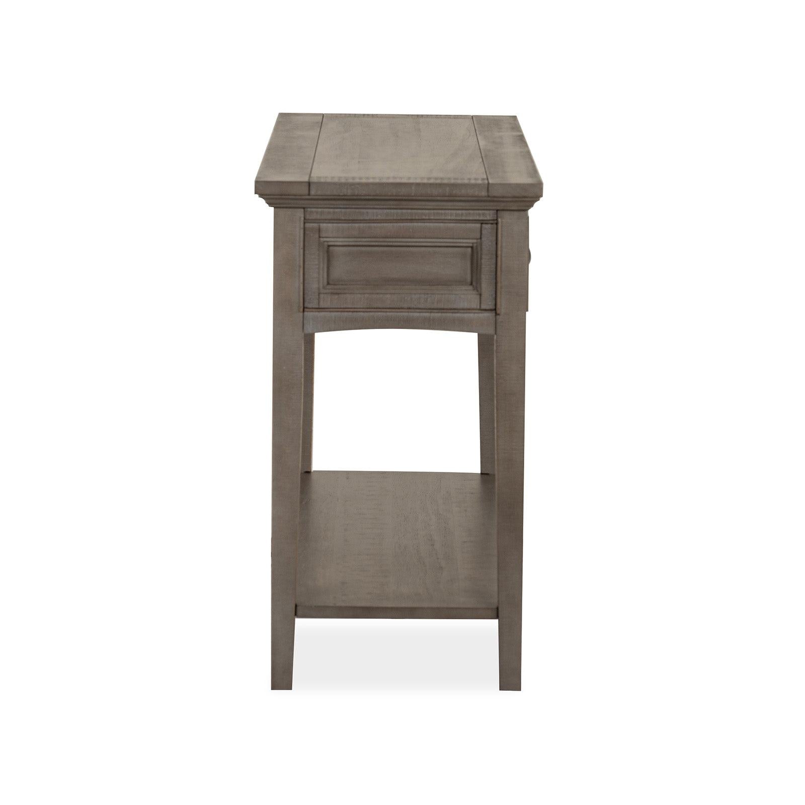 Magnussen Home Paxton Place Dovetail Grey Rectangular Sofa Table