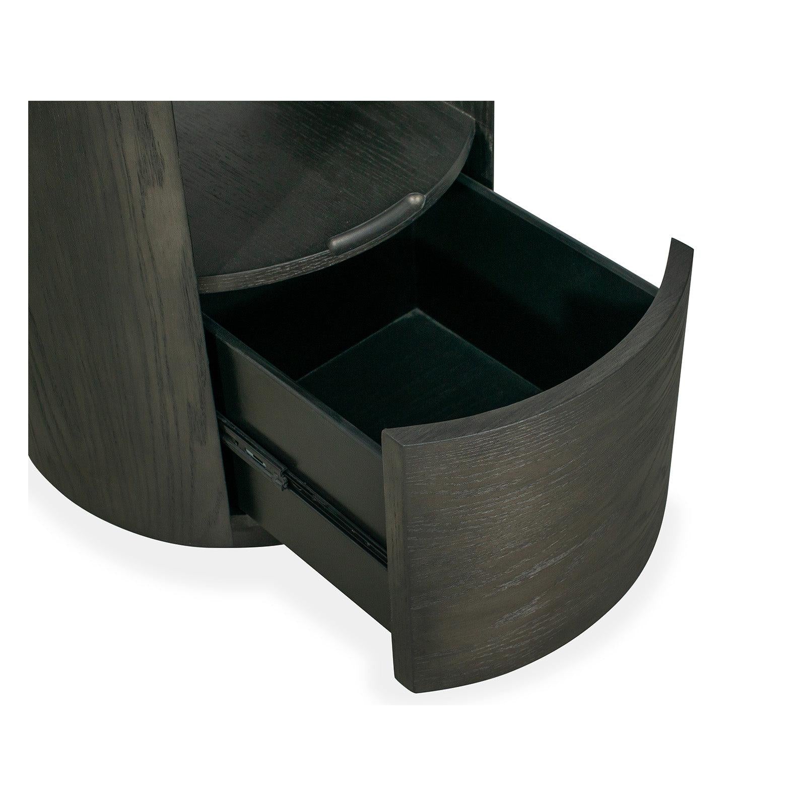 Magnussen Home Bosley Coffee Bean Round End Table