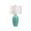 Wildwood Antigua Crystal Blue Lamp