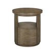 Magnussen Home Bosley Lt. Brown Porpoise Round End Table