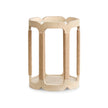 Salt Life Home Sunset Cove Sanibel Brown Drum Table