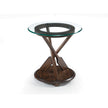 Magnussen Home Beaufort Dark Oak Round End Table
