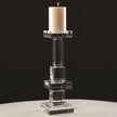 Global Views Brilliant Pillar Candle Holder