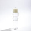 Global Views Bipolar Crystal Candle Holder