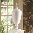 Global Views White Grande Urn with Lid
