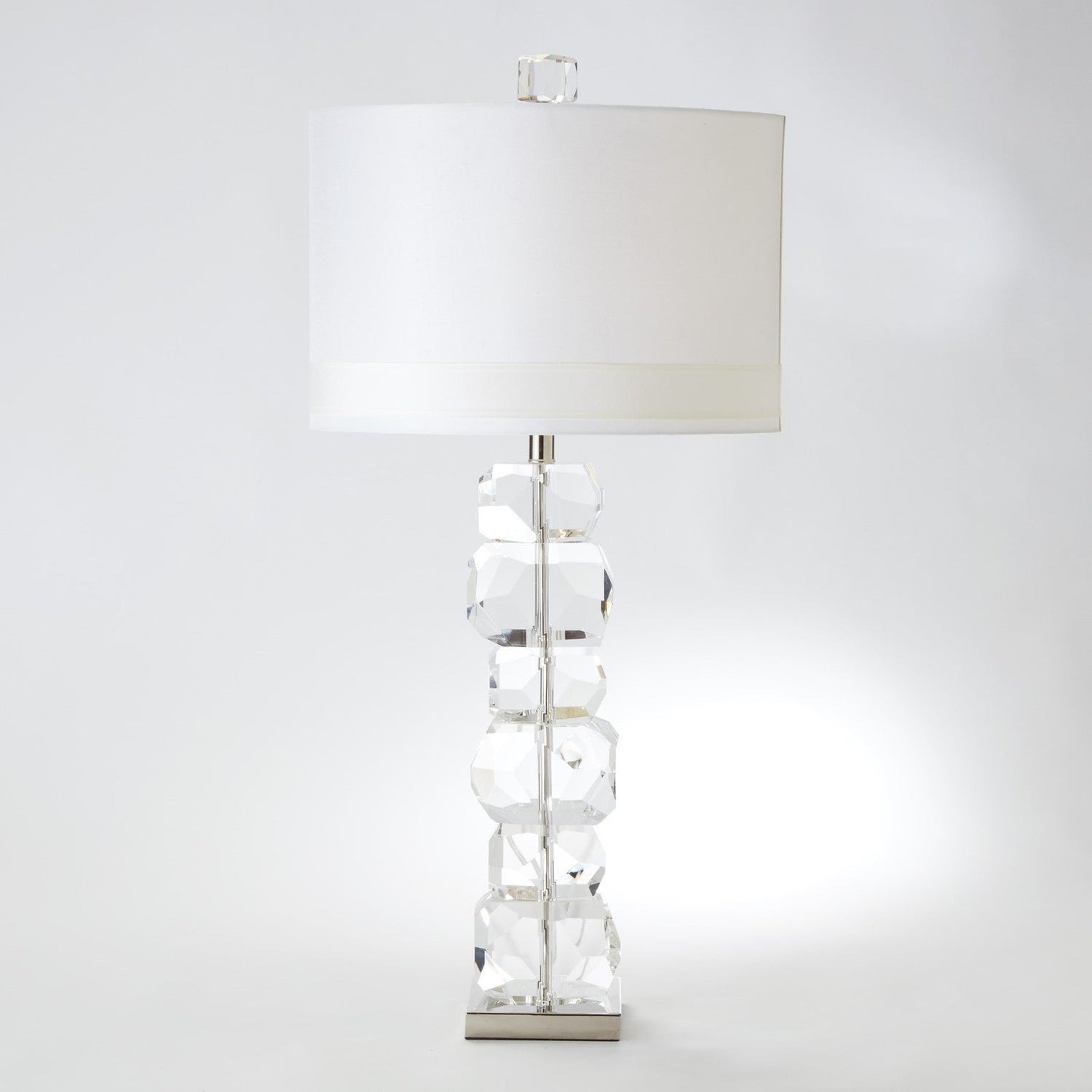 Global Views Tall Stacked Gemstone Lamp