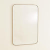 Global Views Brass Banded Mirror