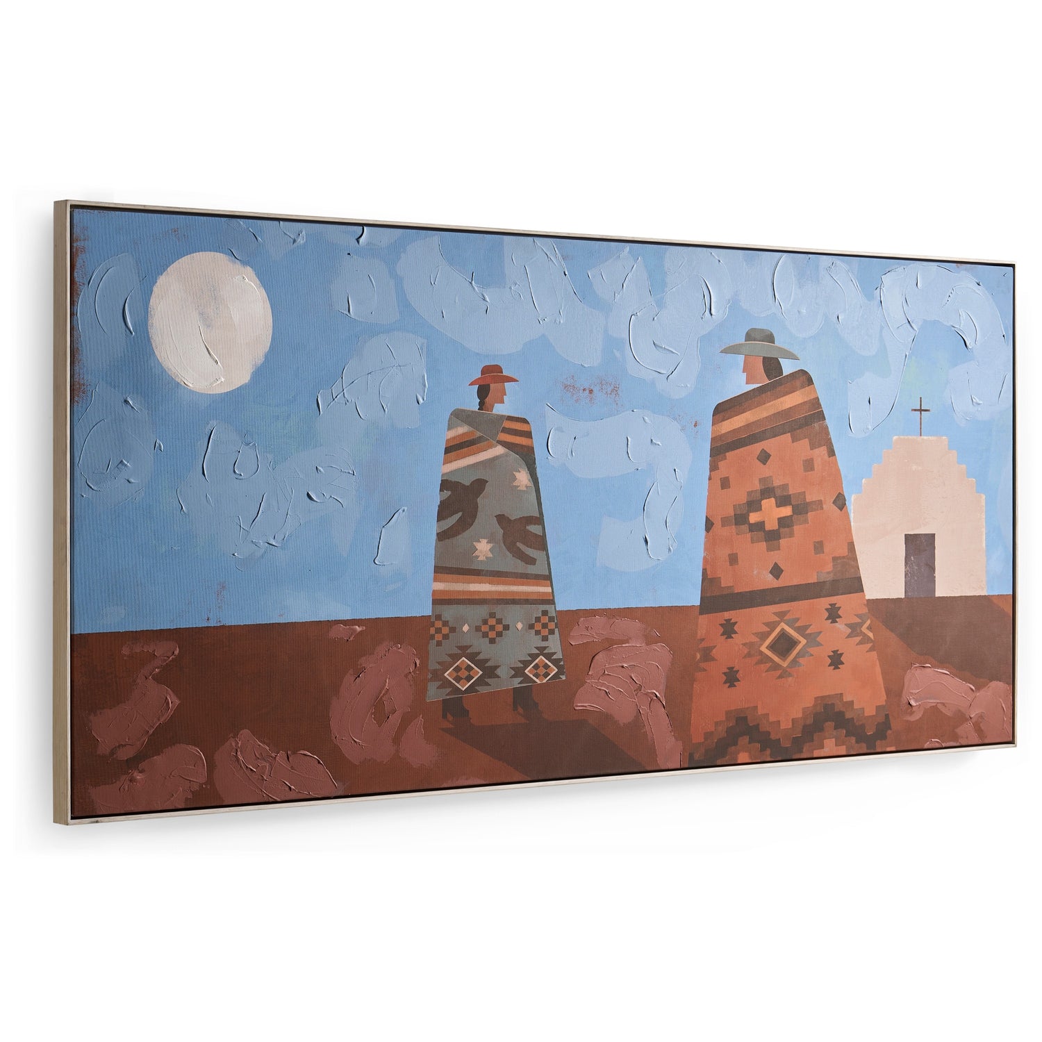 Jonathan Charles Navaho Blanket Artwork