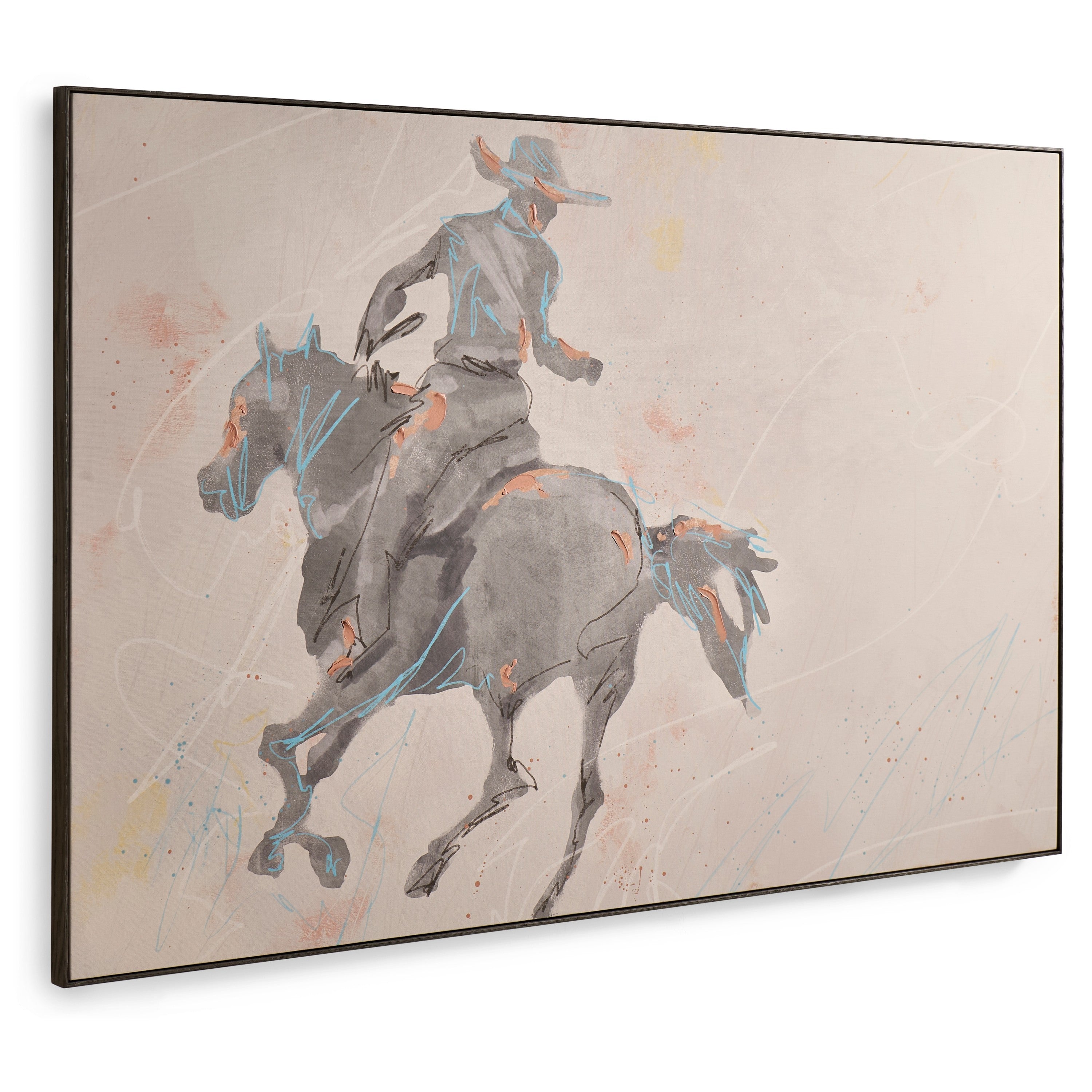 Jonathan Charles Stallions of the Plains Artwork